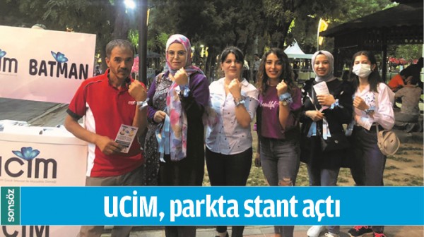 UCİM, PARKTA STANT A&Ccedil;TI