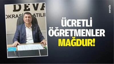 &Uuml;cretli &ouml;ğretmenler mağdur!