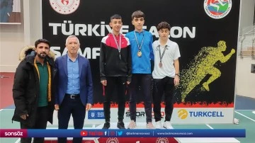 &Uuml;cretsiz spor okulunda keşfedilen atlet T&uuml;rkiye şampiyonu oldu