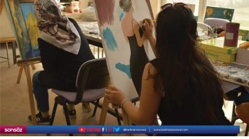 &Uuml;cretsiz yaz sanat kurslarına kayıtlar başladı