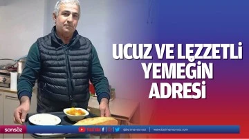 Ucuz ve lezzetli yemeğin adresi