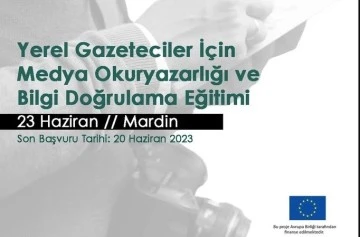 AG Vakfı'ndan gazetecileri eğitecek
