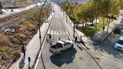 Ulaşım Ekipleri, g&uuml;zel havaları değerlendiriyor