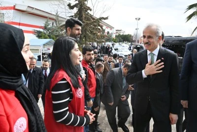 Ulaştırma ve Altyapı Bakanı Uraloğlu, Kilis'te temaslarda bulundu