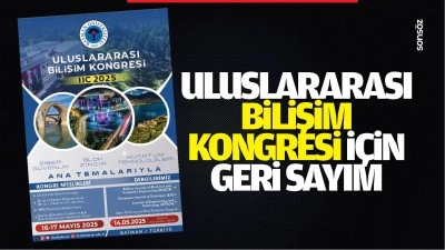 Uluslararası Bilişim Kongresi i&ccedil;in geri sayım