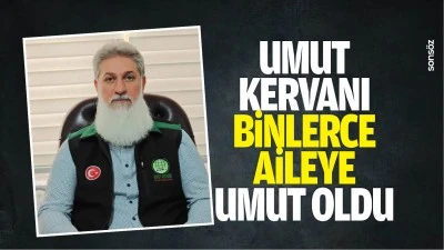 Umut Kervanı, binlerce aileye umut oldu