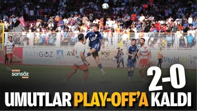 Umutlar Play-Off'a kaldı