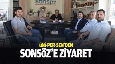 &Uuml;Nİ-PER-SEN&rsquo;den Sons&ouml;z&rsquo;e ziyaret; &ldquo;Sorunlar, birliktelikle &ccedil;&ouml;z&uuml;lebilir&rdquo;