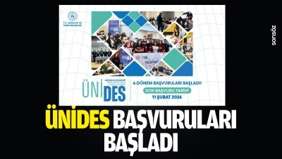 &Uuml;NİDES başvuruları başladı