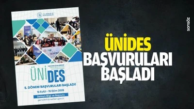 &Uuml;NİDES başvuruları başladı