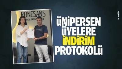&Uuml;NİPERSEN &uuml;yelere indirim protokol&uuml;