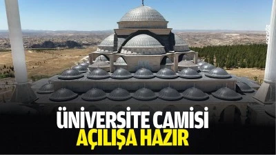 &Uuml;niversite camisi a&ccedil;ılışa hazır