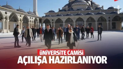 &Uuml;niversite camisi a&ccedil;ılışa hazırlanıyor