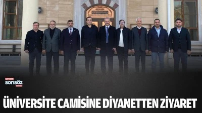 &Uuml;niversite camisine Diyanetten ziyaret