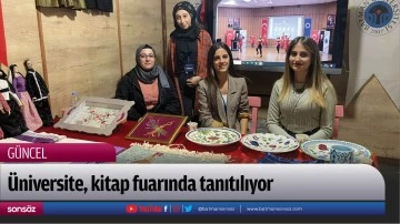 &Uuml;niversite, kitap fuarında tanıtılıyor