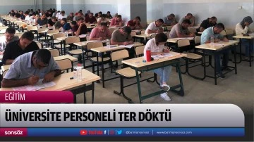 &Uuml;niversite personeli ter d&ouml;kt&uuml;