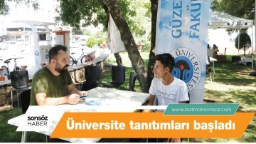 &Uuml;niversite tanıtımları başladı