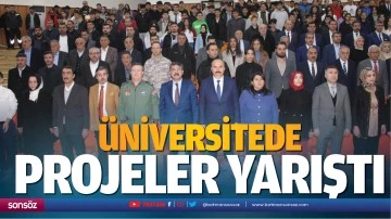 &Uuml;niversitede enerji projeleri yarıştı
