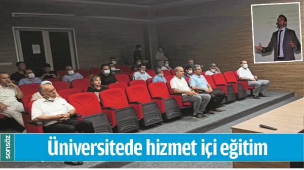 &Uuml;NİVERSİTEDE HİZMET İ&Ccedil;İ EĞİTİM