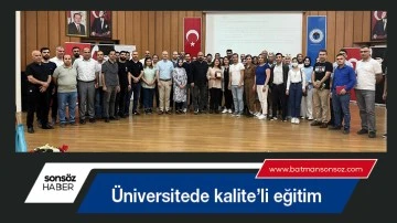 &Uuml;niversitede kalite&rsquo;li eğitim