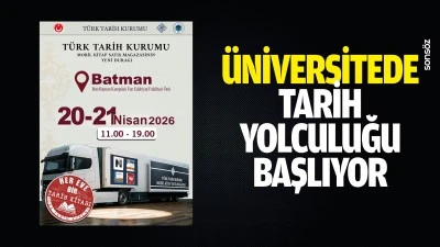 &Uuml;niversitede tarih yolculuğu başlıyor
