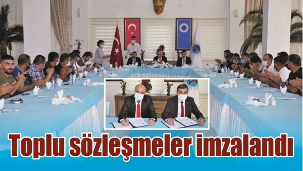 &Uuml;NİVERSİTEDE TOPLU S&Ouml;ZLEŞMELER İMZALANDI