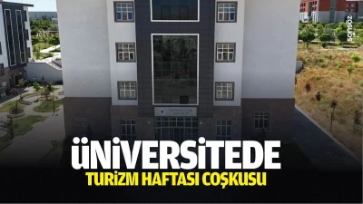 &Uuml;niversitede turizm haftası coşkusu