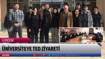 &Uuml;niversiteye TED ziyareti