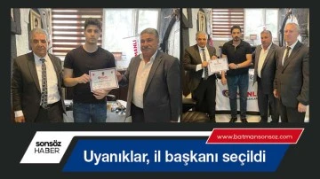 Uyanıklar, il başkanı se&ccedil;ildi