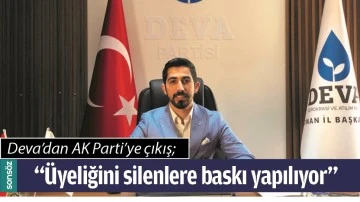 &ldquo;&Uuml;YELİĞİNİ SİLENLERE BASKI YAPILIYOR&rdquo;