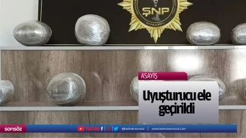 Uyuşturucu ele ge&ccedil;irildi