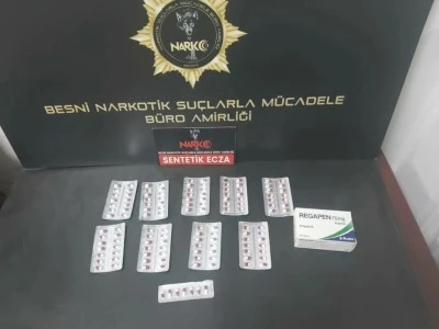 Uyuşturucu hap ele ge&ccedil;irildi