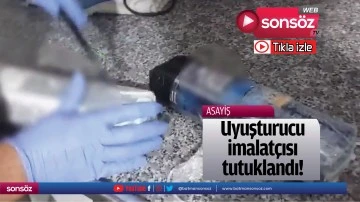 Uyuşturucu imalat&ccedil;ısı tutuklandı!