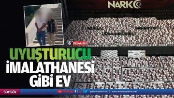 Uyuşturucu imalathanesi gibi ev&hellip;