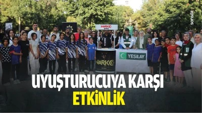 Uyuşturucuya karşı etkinlik&hellip;