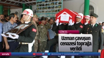 Uzman &ccedil;avuşun cenazesi toprağa verildi