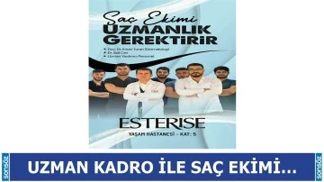 Uzman kadro ile sa&ccedil; ekimi&hellip;