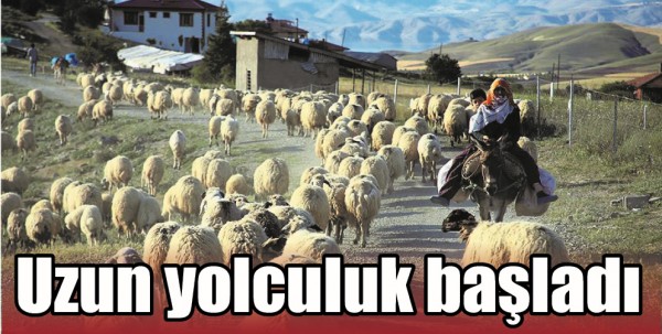 Uzun yolculuk başladı