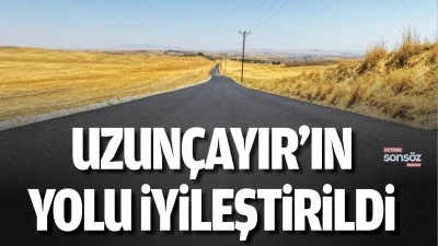 Uzun&ccedil;ayır&rsquo;ın yolu iyileştirildi