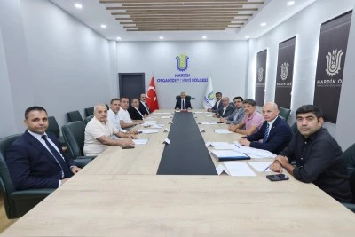 Vali Akkoyun, Mardin OSB y&ouml;netimi ve m&uuml;teşebbislerle bir araya geldi