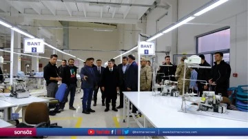 Vali Atay, Silopi'de tekstil kentte incelemede bulundu