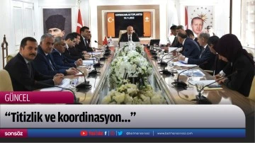 Vali&rsquo;den Kaymakamlara talimat;