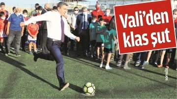 VALİ&rsquo;DEN KLAS ŞUT