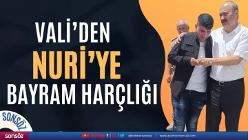 Vali&rsquo;den Nuri&rsquo;ye bayram har&ccedil;lığı&hellip;