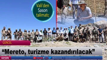 Vali&rsquo;den Sason talimatı