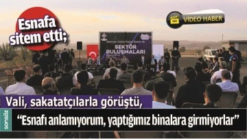 VALİ, SAKATAT&Ccedil;ILARLA G&Ouml;R&Uuml;ŞT&Uuml;,
