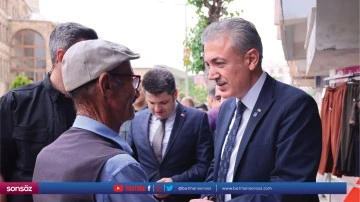 Vali Tuncay Akkoyun, &Ouml;merli il&ccedil;esini ziyaret etti