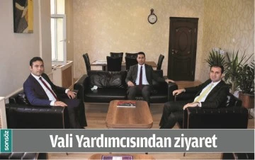 VALİ YARDIMCISINDAN ZİYARET