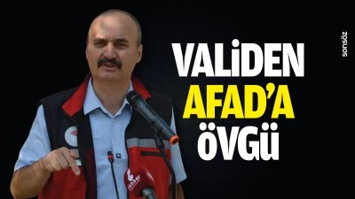 Validen AFAD&rsquo;a &ouml;vg&uuml;