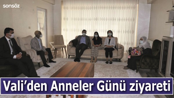 VALİ'DEN ANNELER G&Uuml;N&Uuml; ZİYARETİ